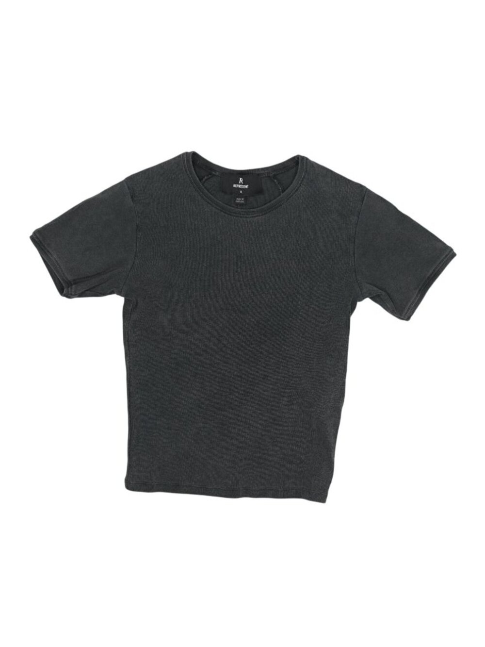 Represent Initial T-Shirt in Black